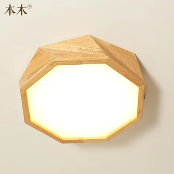 Japonų stiliaus Subtilus Amatų Medinis Rėmas, Lubų Šviesos diodų (led lubų šviesos luminarias para salė tamsos led lubų šviestuvas