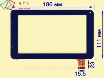 7 Colių Nomi A07004 A07003 A07000 tablet pc capacitive jutiklinis ekranas stiklas, skaitmeninis keitiklis skydelis Nemokamas pristatymas