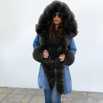Moterų šiltas medvilnė paminkštinimas drabužius žiemą 2020 m.