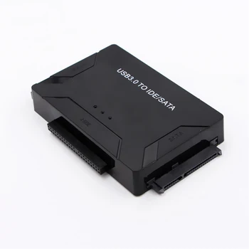 Didelės Spartos USB 3.0 Perdavimo SATA Konverteris USB IDE, SATA Kietojo Disko Adapteris Keitiklis 2.5/3.5/5.25 Optinis Diskas HDD SSD