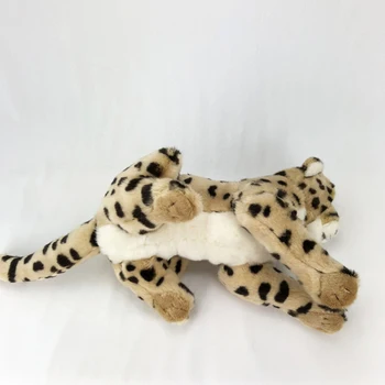 Modeliavimo Cheetah Pantera Džiunglių Gyvūnų Įdaryti Pliušinis Žaislas Vaikams Namų Sofos Dekoras