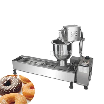 1PC Visiškai automatinis multi-funkcija spurgos mašina komerciniam naudojimui, Aukštos kokybės nerūdijančio plieno Spurgos formavimo mašina