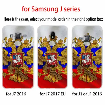 Telefonas case Cover For Samsung Galaxy J6 J8 j3 skyrius J5 J7 J4 Plius 2018 m. 2016 m. 2017 m. ES Premjero Pro Ace vėliavos rusijos Federacijos Raudonosios Armijos