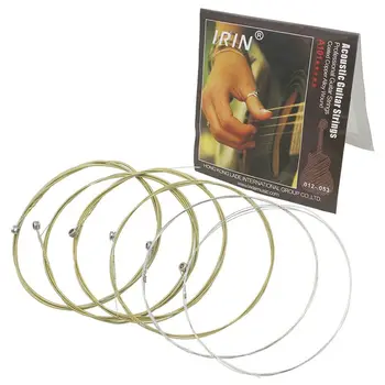 XSXS--IRIN A101 Plieno Core Akustinės Gitaros Stygos 0.012-0.053 Colių