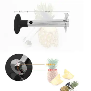Nerūdijančio plieno ananasų lupimo peilis vaisių skustukas pjovimo įrankis, namų virtuvė, vakarų restoranas priedai