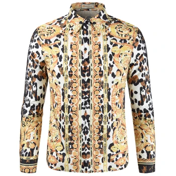 3D Leopardas Spausdinti Vyrų Suknelė Marškinėliai Atsitiktinis Mados Europos ir Amerikos Stiliaus Vasaros Vyrai Laisvi Marškinėliai Pavadinimas Prekės ženklo Drabužių B538
