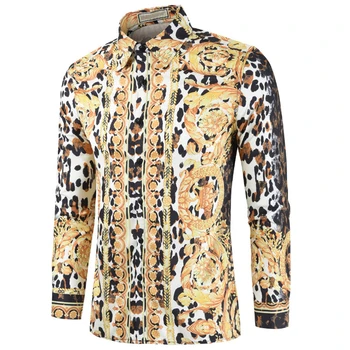 3D Leopardas Spausdinti Vyrų Suknelė Marškinėliai Atsitiktinis Mados Europos ir Amerikos Stiliaus Vasaros Vyrai Laisvi Marškinėliai Pavadinimas Prekės ženklo Drabužių B538
