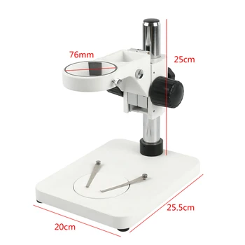 7X - 45X Zoom Binokulinis Mikroskopas WF10X/20 Platus Vaizdas Okuliarai 56 LED Šviesos Žiedas Stereo Microscopio Komplektas Telefonas PCB Lydmetalis Rep