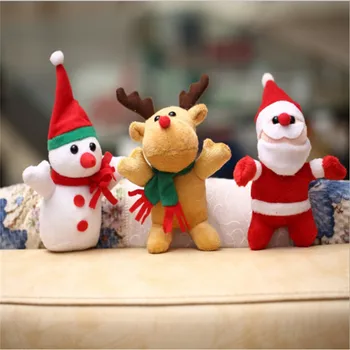 Mielas Santa Claus ir Kalėdų Senį Lėlės Kalėdų Elnias Papuošalai Maži Pliušiniai Žaislai Dovanos Vaikams