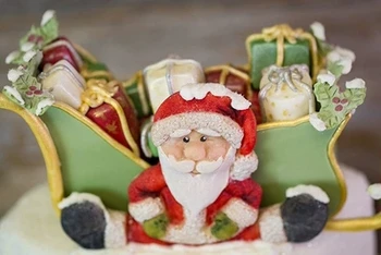 Minkštas Pelėsių Kalėdų Minkštas Formų Šokolado Pelėsių Pyragas Apdaila Silikoninės Formos Santa Dovana Silikoninis PRZY