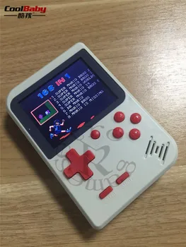 Coolbaby Retro Mini Nešiojamą Žaidimų Konsolę 8 bitų 2.8 Colių Spalvotas LCD Spalvotas Vaikams dovanų Žaidėjas Built-in 168 žaidimai