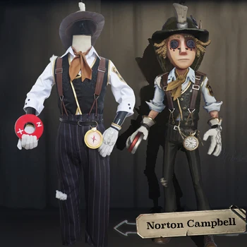 Žaidimas Tapatybės V Cosplay Kostiumai, Norton Campbell Cosplay Kostiumų Maitintojo Prospector 