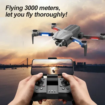 2021 NAUJAS F9 GPS Drone su 6K HD Dual Camera 5G WIFI FPVOptical Srauto Nustatymo Brushless Motorinių 30 min Skrydžio, RC Quadcopter