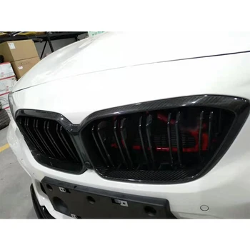 Automobilio Bamperio Grotelės Grotelių Rėmas BMW 2 Seires F22 F87 M2 2019 2020 Konkurencijos Anglies Pluošto Priekinės Grotelės Grotelių Rėmo Akių