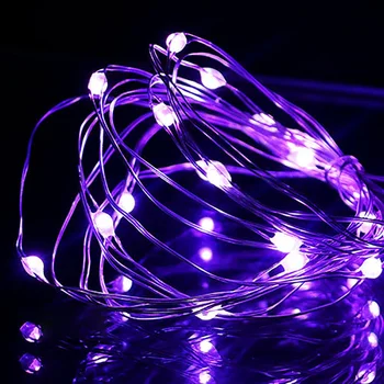 Kalėdų LED Styginių Šviesos Pasakų Šiltai Balta Šviesos Butelis String Pasakų Šviesos diodų (LED) Šalis Šviesos Vestuvių Valentino Dekoro Su Baterija