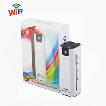 8S Yeacomm 3g UMTS WCDMA HSPA+ mini nešiojamieji wifi maršrutizatoriaus su sim kortelė ir maitinimo bankas