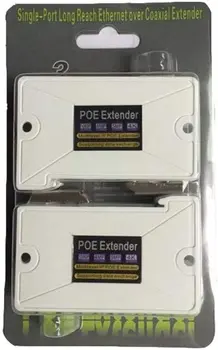 2VNT Mini POE Extender IEEE 802.3 af/ne POE Kartotuvas Ethernet Splitter Pasyvus 2 Port POE Switch POE Splitter