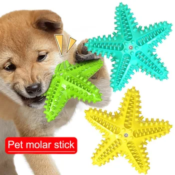 Starfishs Formos Šuo Molinis Stick Patvarus Sveikų dantų šepetėlį Žaislo Kramtymas Naminių Reikmenys XH8Z