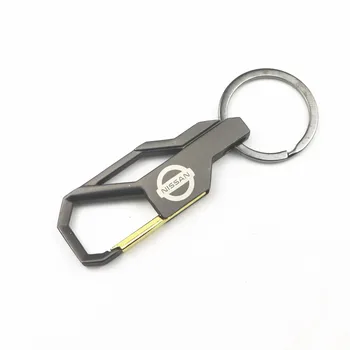 3D Automobilių Keychain Metalo Raktų pakabukas Logotipą, Automobilių Mados Nissan Nismo Tiida Teana 