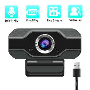 1080P automatinio Fokusavimo Kamera su Mikrofonu Kompiuterių Nešiojamas tiesioginės Vaizdo Konferencijos