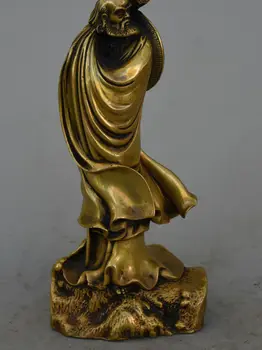 Kinijos Gražus Budizmas Žalvario Arhat Damo Bodhidharma Dharmos Budos Statula