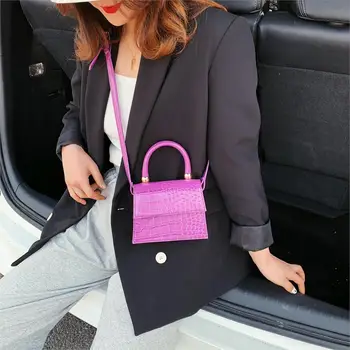 Akmens Modelio pečių krepšiai Moterų 2020 m. mados dizaineris Crossbody Messenger maišeliai, Rankinės Lady Kelionės Kryžius Body Bag Maišeliai