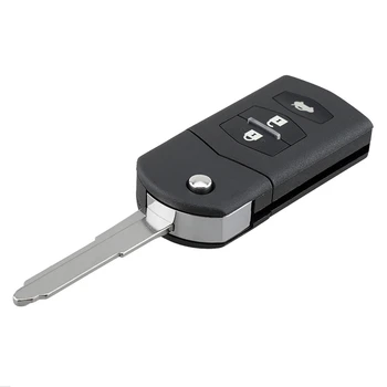 Automobilio Smart Remote Key 3 Mygtuką 43hz su 80 Bitų 63 Chip Tinka MAZDA SKE126-01