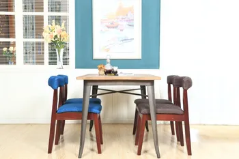 Medžio masyvo kėdės atlošas valgomojo kėdės, modernaus minimalistinio kavinė kėdė Nordic hotel kūrybos medinė kėdė