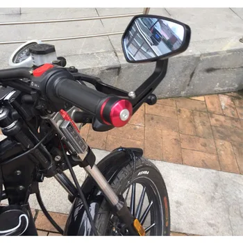 Universalus Motociklas baras pabaigos veidrodis Motoroleris, galinio vaizdo Veidrodėliai retroviseur moto UŽ suzuki sv 650 bmw f800r m109r tmax 530 mt 03