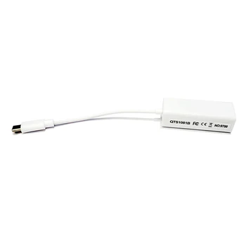 USB2.0 USB-C / TIPAS-C RJ45 Ethernet LAN Interneto Kabelio Adapteris Lan