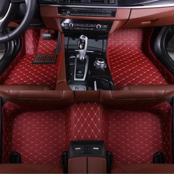 Automobilių kilimėliai pagaminti Honda Crosstour CRV CR-V HRV Vezel CRV CR-V Accord automobilio stiliaus kilimas koja atveju, kilimėlių įdėklai