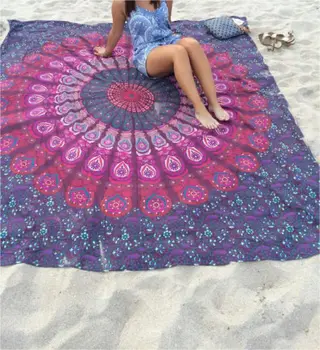 Moterų apsaugos nuo Saulės Skara Skara Paplūdimio gėlių Spausdinti Rankšluostį Antklodė spausdinti Kilimėlis paplūdimio cover up pashmina