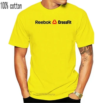 Pigiai Naujos Crossfit marškinius, O-Kaklo Populiariausių viršūnes tees Medvilnės vyrams trumpomis rankovėmis t-shirt
