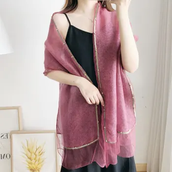 Prekės 2019 Kietas Duobute moterų šilko šalikai mados Siuvinėjimo aukštos kokybės minkštos vilnos šalikas lady pashmina šaliai bandana foulard