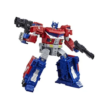 18cm Hasbro Transformers Žaislai Apgulties War for Cybertron Trilogija Optimus Prime Shockwave Veiksmų Skaičius, Reprodukcijų Kolekcijos Modelis