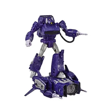 18cm Hasbro Transformers Žaislai Apgulties War for Cybertron Trilogija Optimus Prime Shockwave Veiksmų Skaičius, Reprodukcijų Kolekcijos Modelis