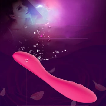 Atsparus vandeniui USB Įkrovimo Dildo Realistiškas Sekso Žaislai Moterims, 7 Vibracijos G Spot Galingas Massager Magic Stick Vibratorius Suaugusiųjų Žaislas