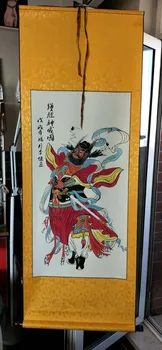 Azijos Office home namas VIRŠAUS apsaugos talismanas Dangaus Ghostcatcher Zhong kui exorcise piktųjų dvasių FENG SHUI Kabinti tapyba