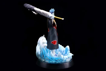 Japonų Anime Naruto Hoshigaki Kisame Statula Akatsuki Memb PVC Veiksmų Skaičius, Kolekcines, Modelį, Žaislai, Lėlės Dovana