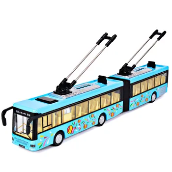 Aukštos kokybės 1:50 dukart skyriuje autobusų lydinio modelis,modeliavimas die-casting garso ir šviesos traukti atgal autobusu žaislo modelis,nemokamas pristatymas