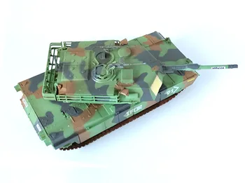 1:72 JAV Armijos m1a1 pagrindinis tankas modelis Tricolor kamufliažas 35029 Kolekcijos modelis