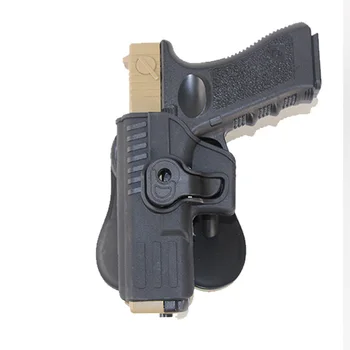 IMI Glock Dėklas Medžioklės Ginklų Kovoti su Gun Diržo Dėklas, Skirtas Glock 17 19 22 26 31 Pistoletų Dėklai Airsoft Atveju Įrašą Dėklas