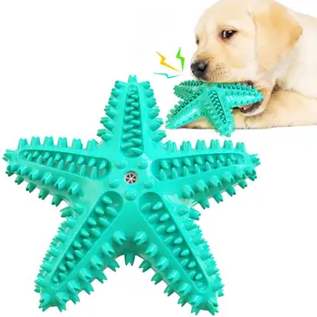 Žvaigždė Forma Šuns dantų Šepetėlis Šuo Teether Šunų dantų stick Šuo vokalo žaislas