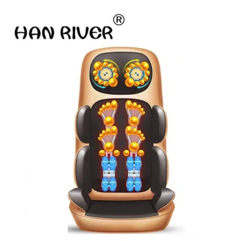 HANRIVER gimdos Kaklelio stuburo massager multi-funkcija kūno vibracijos, minkymo buitinių elektros pagalvę kėdės pagalvėlės