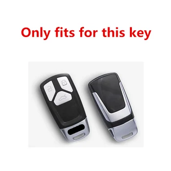Nauji TPU automobilio raktas atveju Audi A4 naujų A4L A5 A6L QT S5, S7 Q7 TTS automobilių reikmenys keychain paketų prižiūrėtojų raktinę naujų automobilių interjero apdaila