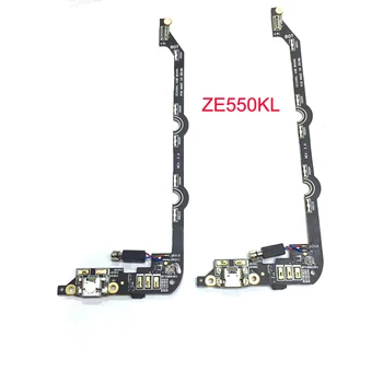 Už Asus Zenfone 2 ZE500kL Lazerio ZE550kL USB Įkroviklis įstatomoji Jungtis Krovimo Flex Kabelis Dalis