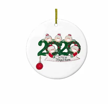 Papuošalai Kalėdų Ornamentu Naujųjų Metų 2021 Namų Santa Claus Linksmų Kalėdų Eglutės Kabo Dekoro Kalėdų Dovana, Noel Navidad Natal
