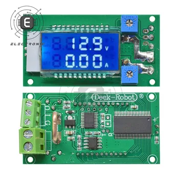 DIgital Voltmeter Ammeter Valdybos 10A DC 5-24V Elektros Skaitiklio Modulio Srovė Amperais Volt Wattmeter Testeris Monitorius LCD Ekranas