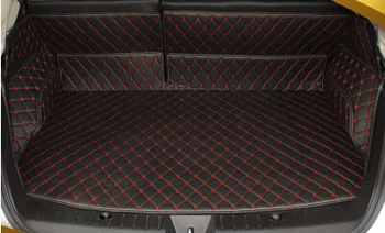 Geras kilimai! Specialių kamieno kilimėliai Subaru XV 2017 vandeniui patvarus įkrovos kilimai linijinių krovinių už XV 2016-2012,Nemokamas pristatymas