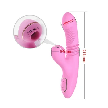 Vibratoriai Moterims Klitoris Moterų Phalos Klitorio Siurbimo Clit Sucker Spenelių Vibratorius, Sekso žaisliukai Suaugusiems